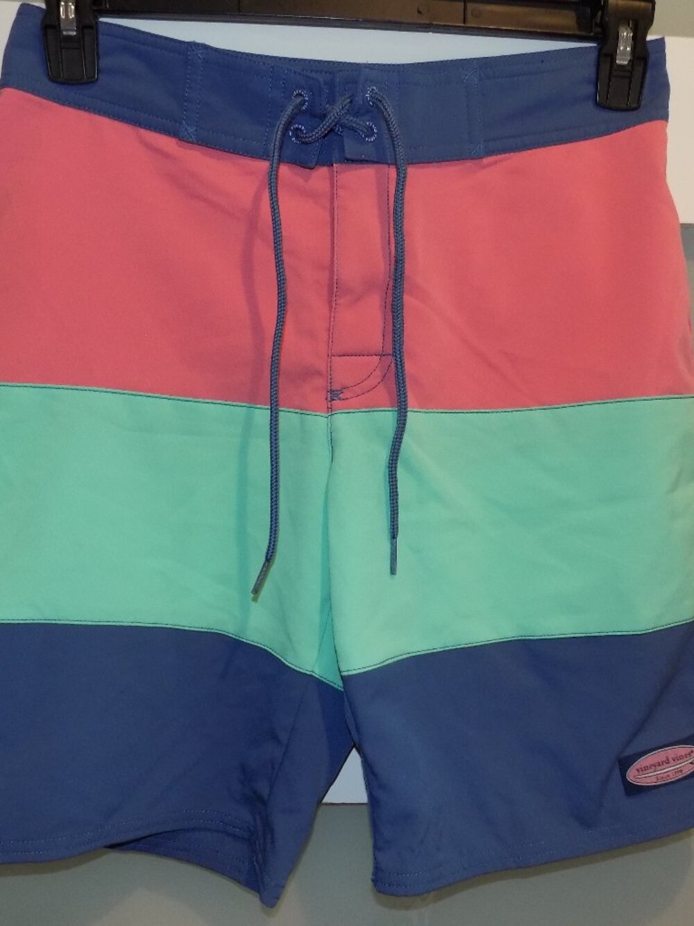 Vineyard Vines Chappy Multi Colorblock Swim Trunks Size 28 Men's